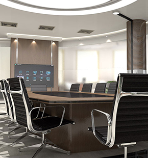 Designers collaborating in a creative workspace