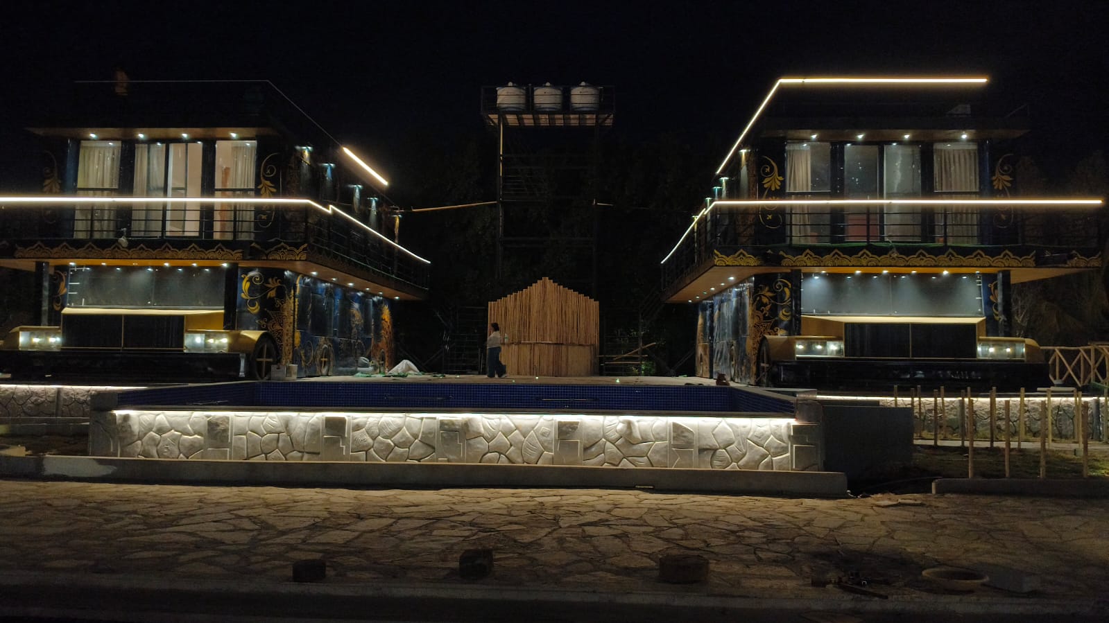 Luxury outdoor lighting