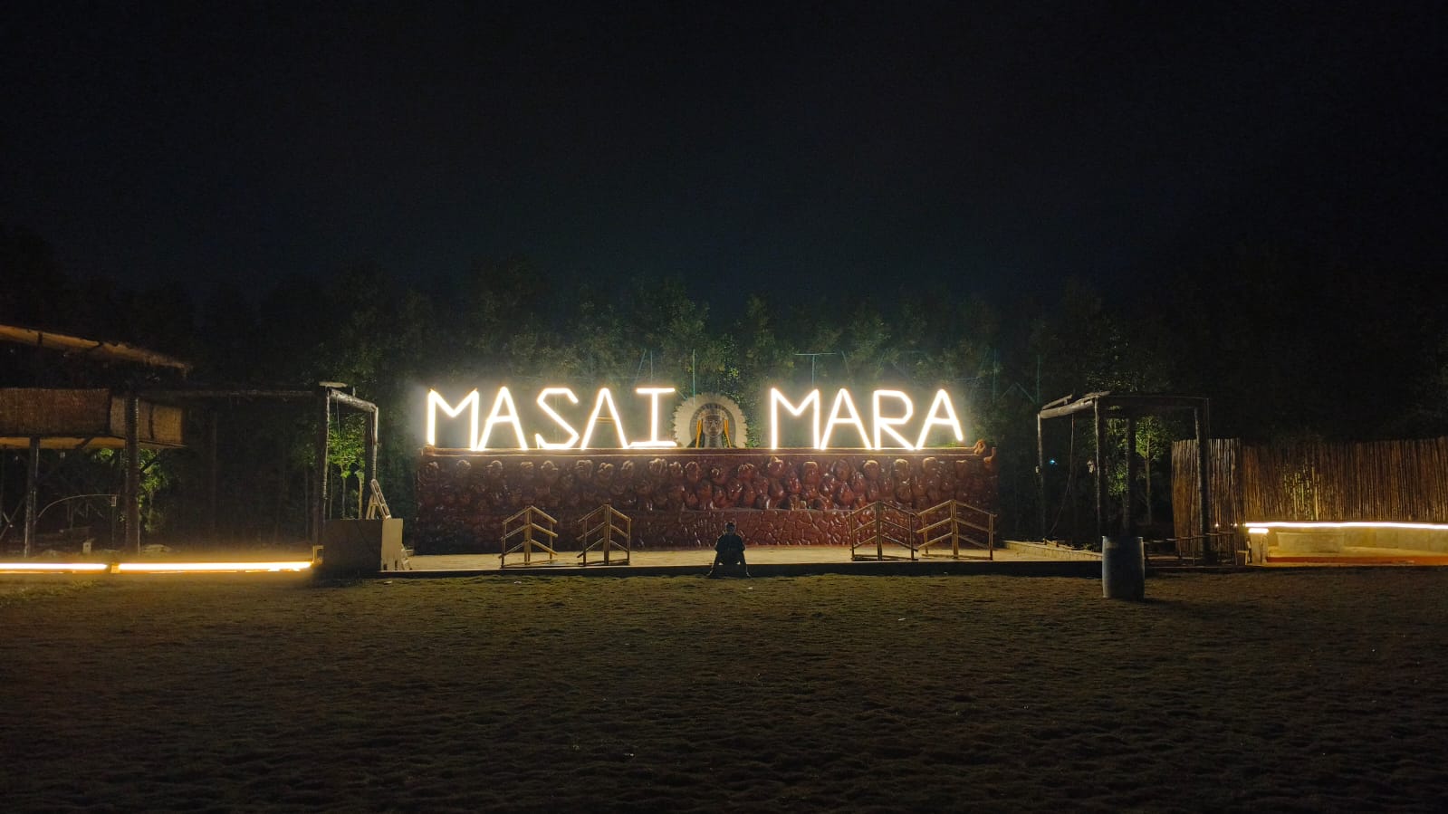 Luxurious hotel room with a view